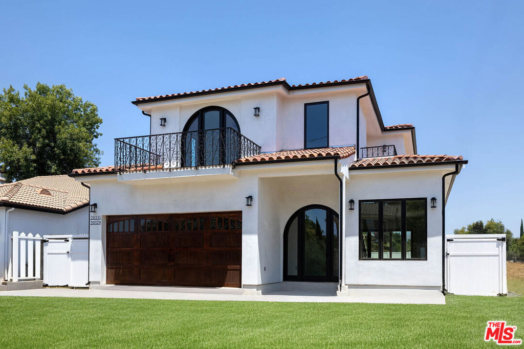 GORGEOUS brand new 2025 construction home. Welcome to 20329 Stagg Street- stunning, newly constructed Spanish-style residence offering high-end finishes, smart design, and built-in rental potential. Located in a private enclave in Winnetka, this two-story 5-bedroom, 5-bath home spans approximately 3,700 square feet and includes a 1-bedroom/2-bath ADU, perfect for multigenerational living, rental income, or a private home office setup. Enjoy and entertain in this magnificent chef's kitchen: Thermador appliance suite, quartz counters, premium cabinetry, and generous prep space. Custom Finishes: Solid-core 8' wood doors, wood and tile flooring, aluminum-clad wood windows, and designer lighting. Beautiful balcony doors upstairs in the master bedroom, in the second bedroom, and upstairs bedroom in the ADU. Enjoy the privacy of your fully enclosed lot with mountain and hillside views. The property's smart layout allows for multiple outdoor living areas, entertaining zones, or a peaceful garden retreat. Centrally located near Warner Center, Westfield Topanga, The Village, and major commuter routes, with top-rated charter schools and parks nearby. Enjoy the best of the San Fernando Valley lifestyle with shops, dining, and nature just minutes away. Schedule a private showing today and experience the elevated lifestyle 20329 Stagg St has to offer. This is more than just a home; it's a very smart investment in your future.