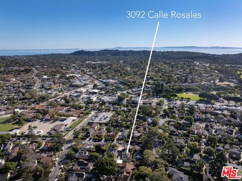 Tiny photo for 3092 Calle Rosales, Santa Barbara, CA 93105 (MLS # 26641419)