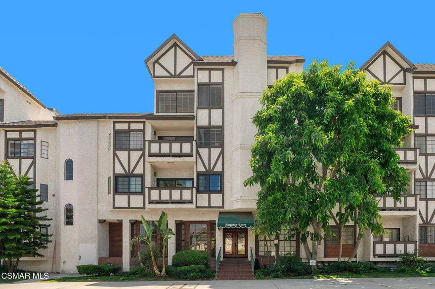 Serene, stylish, and move-in ready, this beautifully renovated 2-bedroom, 2-bath condo is perfectly situated in the heart of Encino, just steps from Ventura Boulevard's shopping, dining, and everyday conveniences.Light-filled and inviting, this single story condo features luxury vinyl plank flooring and recessed lighting throughout. The renovated kitchen boasts new cabinetry, quartz countertops, a new microwave and dishwasher, and an updated, modern aesthetic.The spacious primary suite offers a spa-inspired ensuite with designer Bedrosians Cloe tile, dual sinks, and a wall-to-wall closet. The second bedroom and bath are equally refined and serene, with premium finishes and a calming ambiance.Complete with a brand-new LG washer and dryer, every detail has been thoughtfully designed for comfort, function, and timeless style. Community amenities include a pool, spa, and recreation room. The condo also comes with two prime parking spaces near the elevator and additional storage.