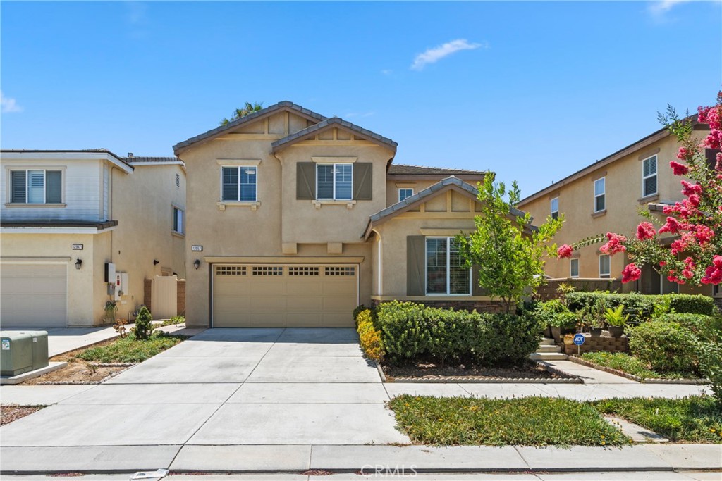 Great opportunity in Copper Sky community of Eastvale! This 3-bedroom, 3-bathroom home spans 2,135 square feet and perfectly blends modern design with everyday comfort in a quiet neighborhood setting. Step inside and you’ll immediately notice the open, thoughtful floorplan that makes the home feel spacious and inviting. The kitchen is a true standout with sleek stainless steel appliances, upgraded white cabinets, and beautiful granite countertops—plus, the flooring is already included, so it’s truly move-in ready. The private backyard is beautifully landscaped, offering a peaceful retreat where you can relax, entertain, or simply enjoy the outdoors. Living in Copper Sky means you’ll have access to amazing community amenities, including a clubhouse with two sparkling pools, a spa, a kitchen, and nearby neighborhood parks—perfect for weekend fun and connecting with neighbors. The location couldn’t be better. You’re close to top-rated schools, parks, shopping centers, and dining options, and the 15 freeway is just minutes away for easy commuting. This is the perfect combination of modern living, thoughtful design, and an unbeatable location. Don’t miss the chance to make this beautiful Eastvale home yours!
