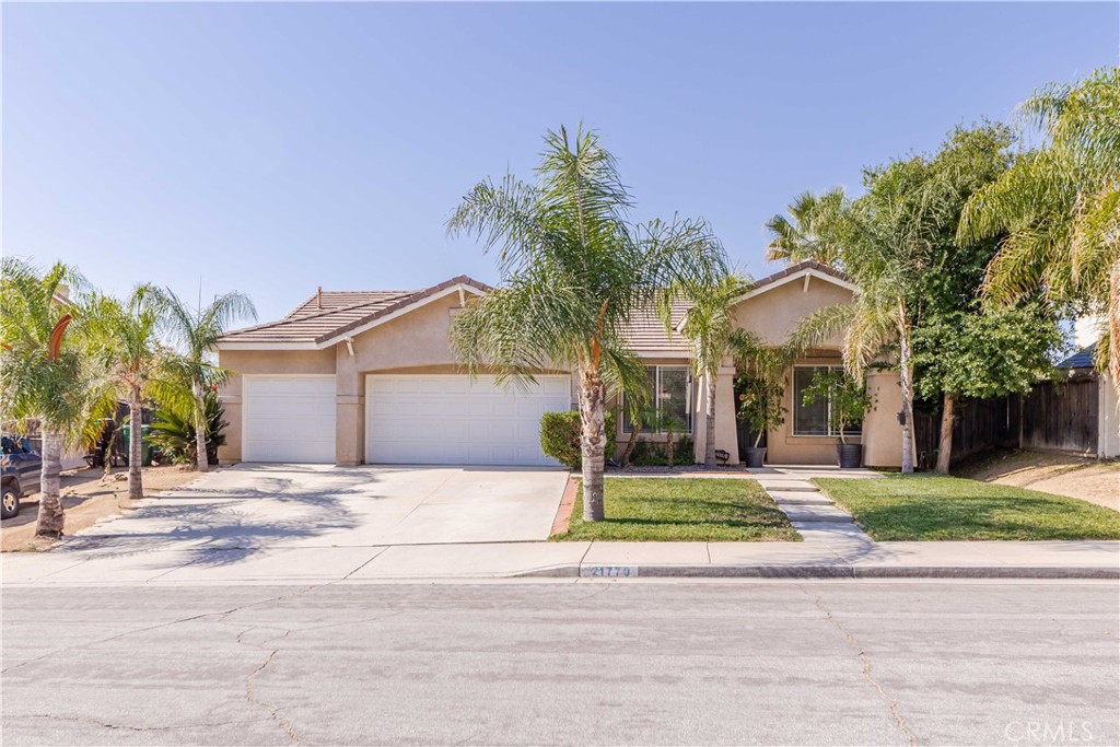 Stunning Moreno Valley Home with Views and Versatile Living Space! Welcome to 21770 Calle Prima, a beautiful 4-bedroom residence nestled in the heart of Moreno Valley, CA. This exceptional home boasts breathtaking views from the backyard, providing the perfect backdrop for relaxation and outdoor entertaining. As you step inside, you'll be greeted by a bright and airy open floor plan featuring tile flooring throughout, making maintenance a breeze. The spacious living area seamlessly connects to the kitchen, creating an inviting space for family gatherings and entertaining friends.
Retreat to the luxurious master suite, complete with an en-suite bathroom, and enjoy four additional bedrooms that provide ample space for guests, a home office, or a growing family. One of the standout features of this property is the impressive Garage ADU, which includes a comfortable one-bedroom setup, a huge living room, and a well-appointed kitchen area. This versatile space is perfect for guests, extended family, or as a rental opportunity. Plus, it comes with its own separate fenced dog run and backyard space, ensuring your furry friends have a safe area to play. With no HOA and low taxes, this home offers incredible value and freedom. You'll also appreciate the RV parking access, making it easy to store your recreational vehicles when not in use. Don’t miss the chance to own this amazing home with stunning views, and all the space you need. Schedule your private showing today!