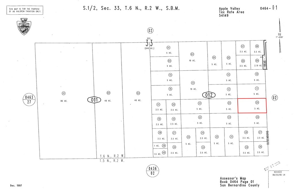 Ready-to-build 5-acre residential parcel on Oldenburg Road in Apple Valley's growing High Desert market with power pole 400 feet from property and county-maintained dirt road access. This flat, cleared desert land with scattered vegetation sits in established residential area just 2 miles from Interstate 15 and 90 miles from Los Angeles, perfect for custom home construction, RV placement, or investment in San Bernardino County's fastest-appreciating market where home values increased 144% over the past decade. The property requires well and septic installation typical for rural desert properties, while electricity connection is straightforward with existing power infrastructure nearby. Located in Apple Valley's coveted residential zone allowing single-family homes, ADUs, agricultural uses, and home-based businesses with 2,900-foot elevation providing mountain views and clean desert air. This High Desert location offers 300+ days of sunshine annually and proximity to Brightline West high-speed rail station connecting Los Angeles to Las Vegas, plus new 2.6 million square foot logistics centers driving regional growth. Outdoor recreation includes nearby Deep Creek Hot Springs, Jess Ranch Lakes fishing, Mojave Riverwalk hiking, and championship golf course, while shopping features Target, Stater Bros, and expanding Jess Ranch Marketplace. The flat topography with well-draining desert soils provides excellent building conditions and septic system compatibility in area where similar 5-acre parcels sell for $17,500 to $62,500. APN 0464-012-25-0000 at coordinates 34.56001, -117.08411 offers GPS navigation to this prime desert investment opportunity. Whether building your dream home in Southern California's emerging market, establishing weekend retreat, or securing land investment before high-speed transportation transforms the region, this cleared and ready parcel represents exceptional value at $39,900 in Apple Valley's residential growth corridor where Hollywood stars once retreated and modern investors now discover High Desert potential.