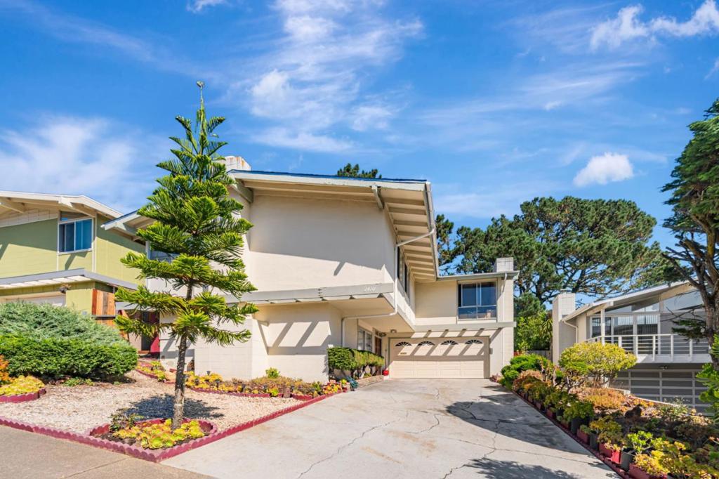 Welcome to 2410 Bantry Lane, a hidden gem in the heart of South San Francisco offering incredible potential for the right buyer. This 3-bedroom, 2-bathroom single-family home, with two additional bedrooms and additional bathroom downstairs, is ready to be reimagined and transformed into your dream residence. While the home requires updates and improvements, it provides a solid foundation with key features already in place, including a new kitchen, new electrical panel, a recently replaced water heater, and a refurbished floor. The flexible layout allows for creativity, whether you envision a modern family retreat, additional work-from-home space, or a stylish investment property. Perfectly located near Sign Hill Park, San Bruno Mountain, and Orange Memorial Park, with shopping, dining, and conveniences at Serramonte Center, Westborough Square, and Grand Avenue, this property combines suburban charm with city accessibility. Easy access to Highway 280, 101, Caltrain, and BART makes commuting throughout the Bay Area simple. Offering endless possibilities, 2410 Bantry Lane is a rare opportunity to invest in a South San Francisco home and bring your vision to life.