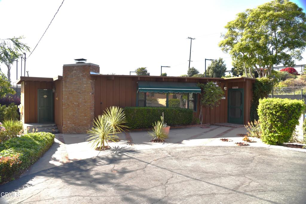 Newly remodeled/updated free standing 2Br 1Ba unit (no adjoining units) w Spacious Living Rm, Kitchen & Bath. New windows, paint, and laminate flooring throughout. In Unit Fireplace & (private) stackable W/D in Exterior/Adjacent Laundry closet. Walking distance to Ventura Beach, on Vista del Mar Dr, and adjacent to the Pierpont Racquet Club. Common area pool + picnic/greenbelt area w/ barbecue. Common laundry also. Private, unique setting, landscaped views of common area. Gated entry. 1 car carport space & 1 open parking space only (please note - offsite parking is extremely limited). No dogs. Indoor Cat negotiable. Shown by appointment only. Please text Lynn @ 805.469.2053 & provide your email address to be prescreened for a showing. Good Credit a Must.