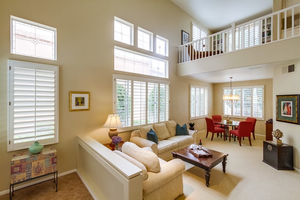 $998,000-1,086,876 VRM. Located on a premium lot with acres of open space in the back this beautifully upgraded home is captivating! Second story height ceilings and windows in the entry and living room give the light; spacious feel so desired in a home. The exquisite kitchen has granite counter tops, stunning cabinets and top of the line appliances. An attractive family room with built-in cabinetry is open to the kitchen and leads out to the gorgeous yard w/fountain. The 4th bed is currently an office. Neighborhoods: Renaissance La Jolla Complex Features: ,,,, Equipment: Garage Door Opener, Range/Oven Other Fees: 31.5 Sewer: Sewer Connected, Public Sewer Topography: LL