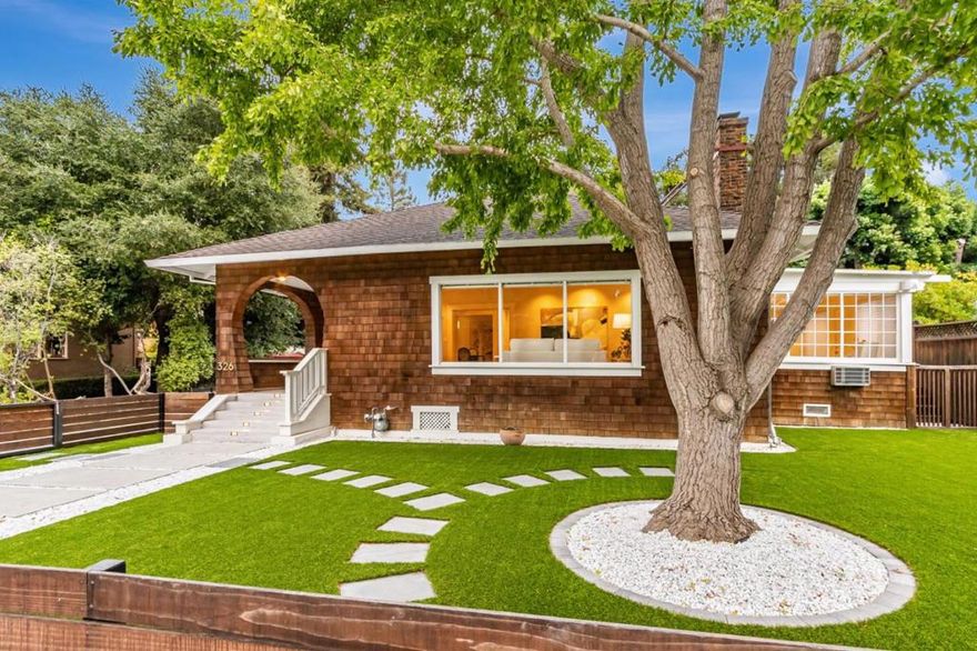 Experience the timeless charm, architectural character, and lifestyle that make Professorville one of Palo Altos most coveted neighborhoods. Situated on a rare, oversized lot with an impressive 70-foot frontage, this beautifully updated home blends classic appeal with thoughtful modern enhancements in an unbeatable location. Stroll to downtown Palo Alto for shops, cafes, and Whole Foods, or to Town & Country Village for local favorites.  The grounds are as inviting as the home itself, with a mature Ginkgo tree, an exceptional outdoor living spaces designed for entertaining and relaxation. The private rear yard now features a custom putting green and a built-in BBQ area with pergola, creating a resort-like setting ideal for gatherings with family and friends. Inside, the home retains its distinctive character while offering recently updated kitchen and baths, modernized systems, and refined details throughout  all carefully enhanced by the current owner to preserve its historic charm while elevating everyday comfort. With its unmatched location, expansive lot, and turnkey outdoor amenities, this is a rare opportunity to own a piece of Palo Altos history in the heart of Silicon Valley. Top-rated schools: Addison Elementary, Greene Middle School, and Palo Alto High School.
