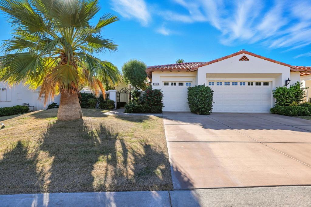 Experience desert living at its finest in this beautifully furnished home located on the 11th fairway of the Jones course in the prestigious community of Rancho La Quinta.  This exceptional Montana 1 model offers breathtaking views of the Santa Rosa mountains with a lake and fairway right outside your door.  The primary suite includes a king bed, luxurious ensuite bath and private patio access. The guest bdrm also offers a king bed with ensuite perfect for comfort and privacy. A dedicated office provides the perfect space for work or a quiet retreat. The detached casita offers two twin beds, a seating area and full bathroom - ideal for guests.  The open concept great room boasts high ceilings, a beautiful fireplace and walls of windows framing the gorgeous golf course views! The gourmet kitchen features granite countertops and a large island perfect for entertaining. A separate dinning area completes the inviting interior layout.Step outside to a spacious patio designed for relaxation and entertaining, featuring a built-in fire pit surrounded by ample seating - perfect for enjoying cool desert evenings under the stars. A BBQ station makes outdoor dining effortless, while the gorgeous fresh water pool invite you to unwind and take in the views! This outdoor oasis captures the essence of desert resort living. Booked Dec 1 2025 - May 1 2026