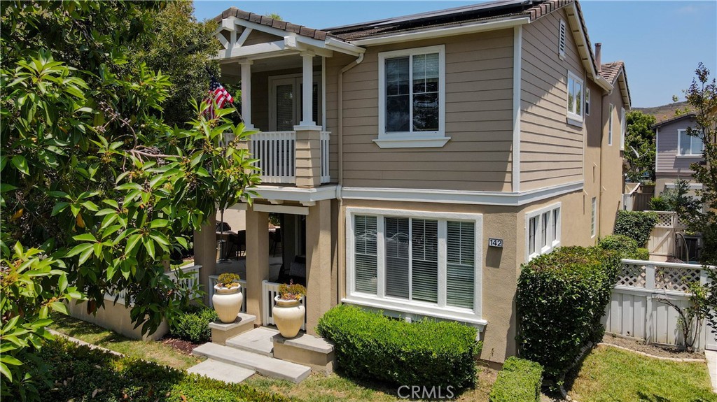 Stunning Craftsman Home with Views, Upgrades & Expansive Yard in The Gables of Ladera Ranch
Step into charm and comfort with this beautifully updated Craftsman-style home nestled in the coveted Gables tract within the Township District of Ladera Ranch. Perfectly perched on a raised lot with tranquil tree-top views, this residence boasts one of the largest yards in the neighborhood—ideal for entertaining or unwinding in your own private retreat.
Inside, you'll find 4 spacious bedrooms including a luxurious primary suite complete with a soaking tub and walk-in closet, and a secondary bedroom featuring its own private balcony. The remodeled kitchen is a true showstopper—featuring a massive quartzite island, stylish backsplash, walk-in pantry, and reverse osmosis system—seamlessly connected to the open-concept living space enhanced by a custom walnut media center.
Upstairs offers convenience with a laundry room and built-in tech center. Additional features include FULLY PAID solar panels, whole-house water filtration and softener system, upgraded designer paint, and a large direct-access 2-car garage with overhead storage. The entire home has been repiped with PEX, offering peace of mind and long-term durability.
Enjoy a backyard designed for gatherings with a built-in BBQ, grassy play area, and extra space for outdoor dining or lounging. Located just steps from the award-winning Chaparral Elementary School and a massive park, plus access to Ladera Ranch’s incredible amenities—4 clubhouses, 12 pools, water park, skate park, tennis and pickleball courts, hiking trails, dog park, and more.
This home is a rare opportunity—move-in ready, thoughtfully upgraded, and perfectly positioned. Don’t miss it!