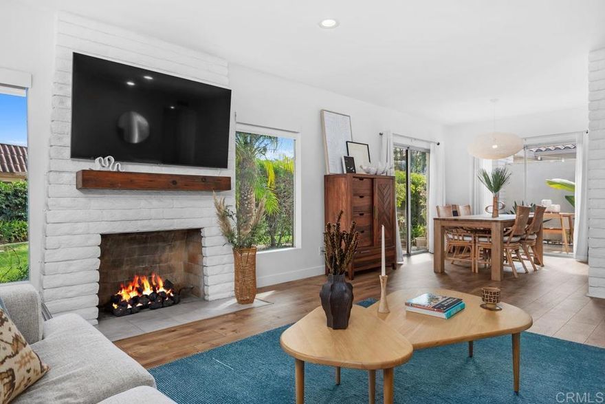 This single-level, move-in ready La Costa gem blends timeless midcentury modern style with thoughtful, contemporary upgrades throughout. Set in one of La Costa’s most desirable neighborhoods, the home offers a wonderful sense of privacy, surrounded by expansive green lawn areas that create a relaxed, inviting atmosphere. Inside, you’ll find a modernized kitchen, updated bathrooms, new flooring, recessed lighting, upgraded electrical panel, Nest thermostat, and new water heater. Ideally located near top-rated schools, premier shopping, dining, and just minutes from the scenic Carlsbad coastline, this turnkey home offers the perfect combination of style, comfort, and exceptional location.