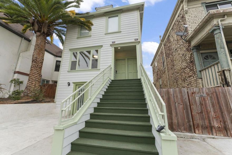 Excellent Investment Opportunity in Vallejo! This 3,473 sq. ft. American Foursquare Post-Victorian triplex delivers a strong 7%+ cap rate with reliable cash-on-cash returns. Fully renovated in 2020, the building was stripped to the studs and updated with a new roof, plumbing, electrical, and heatingminimizing maintenance while maximizing rental appeal. Each unit features a modern kitchen, upgraded bathroom, and access to an on-site laundry room, ensuring steady occupancy and tenant satisfaction.  The property blends historic character with income stability, offering sweeping valley and mountain views in a quiet, safe neighborhood. With two on-site spaces and abundant street parking, tenants enjoy convenience without the need for a garage. Heating includes both gas and radiant systems for year-round efficiency.  Strategically located within the Vallejo City Unified School District and close to shopping, public transportation, and freeway access, the triplex is just one hour from San Francisco by car or ferryhighly attractive to renters seeking Bay Area affordability. With modern upgrades already in place, this turnkey property generates immediate income with minimal overhead. Ideal for investors seeking a strong-performing asset with historic charm and proven returns.
