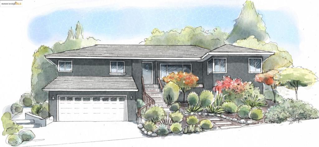 New listing. Elegant Redwood Heights Traditional. This elegant home offers an inviting blend of timeless architecture and modern ease. The open floor plan and effortless indoor-outdoor connection make everyday living and entertaining a joy. The light-filled living room, with banks of oversized windows bathe the space in natural light. A vaulted wood-beam ceiling in the formal dining room adds dramatic flair, creating the perfect space for holiday dinners as easily as casual gatherings. A glass door opens to a private patio and level backyard. The recently remodeled kitchen is a chef’s delight, with abundant space for cooking, hosting, and sharing meals. Nearby, a half bath and laundry keep daily life convenient. Two generous bedrooms offer a restful retreat. The full bath is thoughtfully designed with a double-sink vanity and a soaking tub. An attached two-car garage with interior access adds ease and storage. The backyard feels like a urban oasis with a large patio for entertaining and lush level lawn. Close to shops, parks and transportation. Open Sunday 2-4:30.