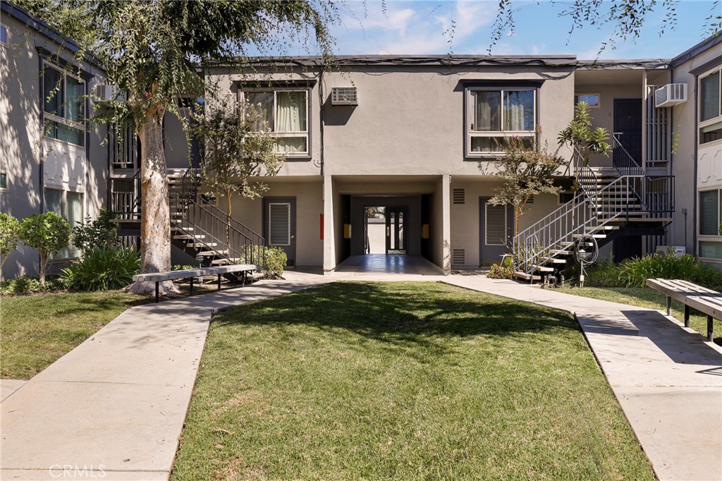 Discover this charming ground-floor unit nestled within a private, gated complex. This inviting home offers 2 bedrooms and 1 full bath, featuring an enclosed patio directly off the living area. With its desirable north exposure, the unit is bathed in wonderful natural light throughout the day. Convenience is key with two dedicated storage lockers located above the covered parking space, and this unit boasts the best location within the complex. Experience the vibrant lifestyle of Warner Center, with an abundance of activities just moments away. The community itself spans 8.5 acres of beautifully maintained park-like grounds, offering an array of amenities including two swimming pools, a kiddie pool, a sports court, a putting green, BBQ areas, and a children's play area. The monthly fee provides exceptional value, covering property taxes, earthquake and fire insurances, water, trash, sewer charges, and all exterior maintenance, providing a hassle-free living experience. You'll be ideally situated close to The Village, Topanga Shopping Center, fine dining establishments, and delightful Concerts in the Park during the summer months. This co-op community is designed for residents only and is not suitable for investors.