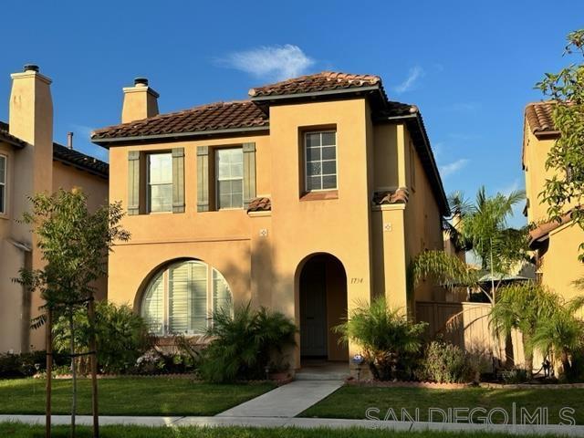 Beautiful, spacious and well-maintained 4-bedroom, 3.5-bathroom home with a versatile loft, located in the highly sought-after Otay Ranch neighborhood. Perfectly situated in a top-rated school district and close to shopping, dining, and major freeways—everything you need is just minutes away! This energy-efficient home features solar panels to help lower your electricity bills, offering both comfort and sustainability. Enjoy access to beautiful neighborhood parks and the exclusive Montecito Clubhouse amenities, including a pool, fitness center, and more.