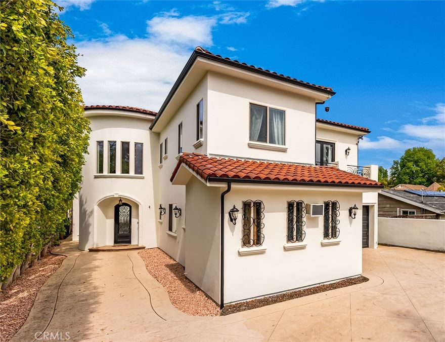 Fully Furnished available for lease. Welcome to luxury living at its finest! This exquisite 5 bedroom ,6-bathroom gated compound in the prestigious Walnut Acres, offers a harmonious blend of sophistication and comfort. Step into a world of opulence as you explore the expansive living spaces, perfect for both intimate family gatherings and grand entertaining. The heart of this home is the chef's kitchen, equipped with state-of-the-art appliances, custom cabinetry, and a center island - a culinary enthusiast's dream. Five generously sized en-suite bedrooms provide comfort and tranquility. The master suite is a true sanctuary, boasting a spa-like bathroom and a private balcony overlooking the manicured grounds. The compound extends its luxury beyond the interiors with one structure that can be used and a fully equipped recording studio/guest house with a conference room. Discover a private retreat with a sparkling pool spa, outdoor movie theater, and putting green that creates the perfect setting for leisure and entertainment. Nestled in the coveted Walnut Acres neighborhood, this compound provides the perfect blend of privacy and convenience. Enjoy easy access to top-rated schools, shopping, dining, and entertainment. Every detail of this home showcases exceptional craftsmanship and attention to detail, ensuring a residence that is both timeless and luxurious.