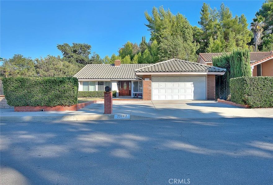 Immediate availability on this single-story Walnut School District home.  4 bedrooms and 2 bathrooms with 1704 sf on an almost half-acre lot!  Corner lot and walking distance to Quail Summit Elementary School.  A tiled foyer opens to a living room with high ceilings and a toasty fireplace.  The formal dining room also enjoys the fireplace.  The kitchen boasts tiled counter tops, recessed lighting, and a breakfast bar- along with views to the family room and backyard pool/spa.  There is also a gas range, dishwasher, and built in microwave.  A sliding door from the family room enters the back yard with a solid covered patio and a pool/spa.  There is a convenient indoor laundry room with gas or electric dryer hookups.  Solid surface flooring throughout and smooth texture ceilings.  The primary bedroom has vaulted ceilings and a bathroom with a walk-in shower and twin sinks.  Close to Sycamore Canyon Park, Summit Ridge Park, Steep Canyon hiking trail, and the Diamond Bar Community Center.  Walk to the Walmart grocery store, in a shopping center with restaurants and banking.  Diamond Bar's motto is "Country Living".  Come see this fantastic lease.  Wifi is included in the rent.  One of the best deals in town!