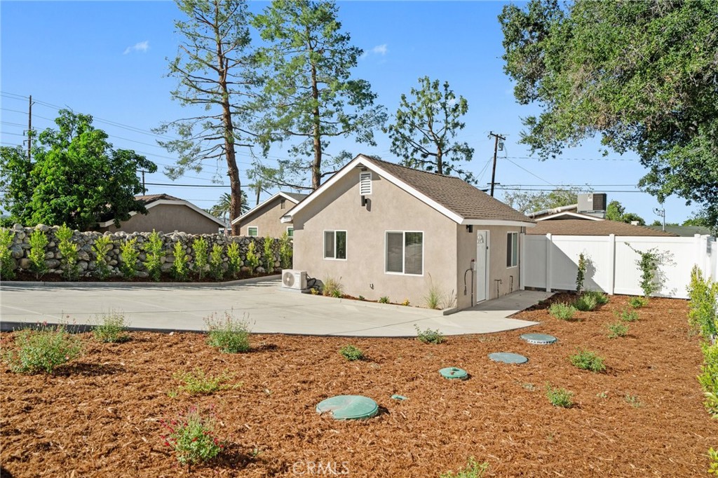 Newly Constructed Single-Story 1-Bedroom House in Mentone! KItchen includes Quartz Countertops, Stove/Oven (gas), and Microwave. Modern Bathroom with a Storage Cupboard, Tub, and Nicely Tiled Shower. Vinyl Plank Flooring throughout, Mini-Split AC/Heat Unit, and Stackable Washer/Dryer Hookups (small size). Driveway Parking. Tenant Pays All Utilities. Gardening Provided! No Pets Please.