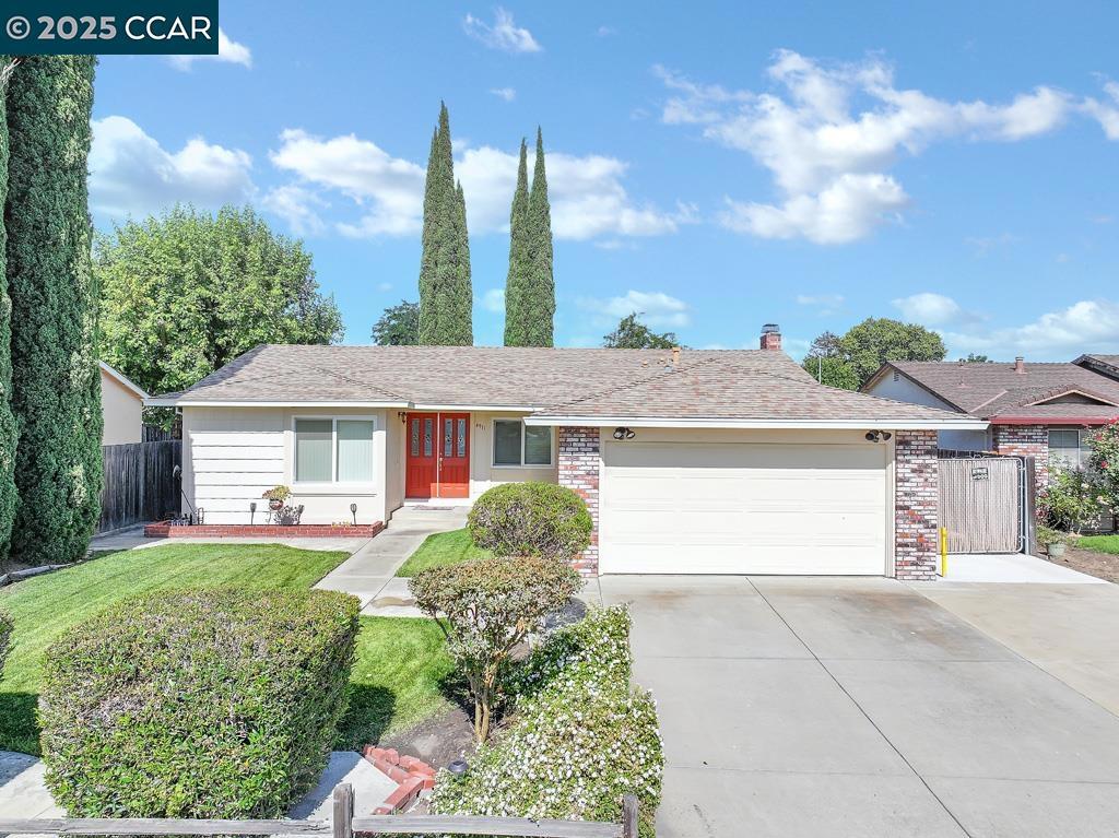 This beautifully maintained single-story home features 3-bedroom, 2-bathroom, has fantastic curb appeal, sits on a spacious lot, and features wide streets and rare RV/boat parking. Inside, you’ll find a bright and functional layout with a freshly painted interior and exterior, creating a crisp, move-in-ready feel throughout. The kitchen opens to the dining area and family room, making it ideal for entertaining and everyday living. The primary suite offers comfort and privacy, while the secondary bedrooms are perfect for guests, home office, or family and an extra living room for more space. Step outside to a low-maintenance yard with room to relax, garden, or host friends. The wide side yard provides convenient access for RVs or additional storage. Located near parks, schools, shopping, and commuter routes, this home checks all the boxes. As an added bonus, the washer, dryer, and refrigerator are included in the sale. Don’t miss this one! Some pictures are virtually staged