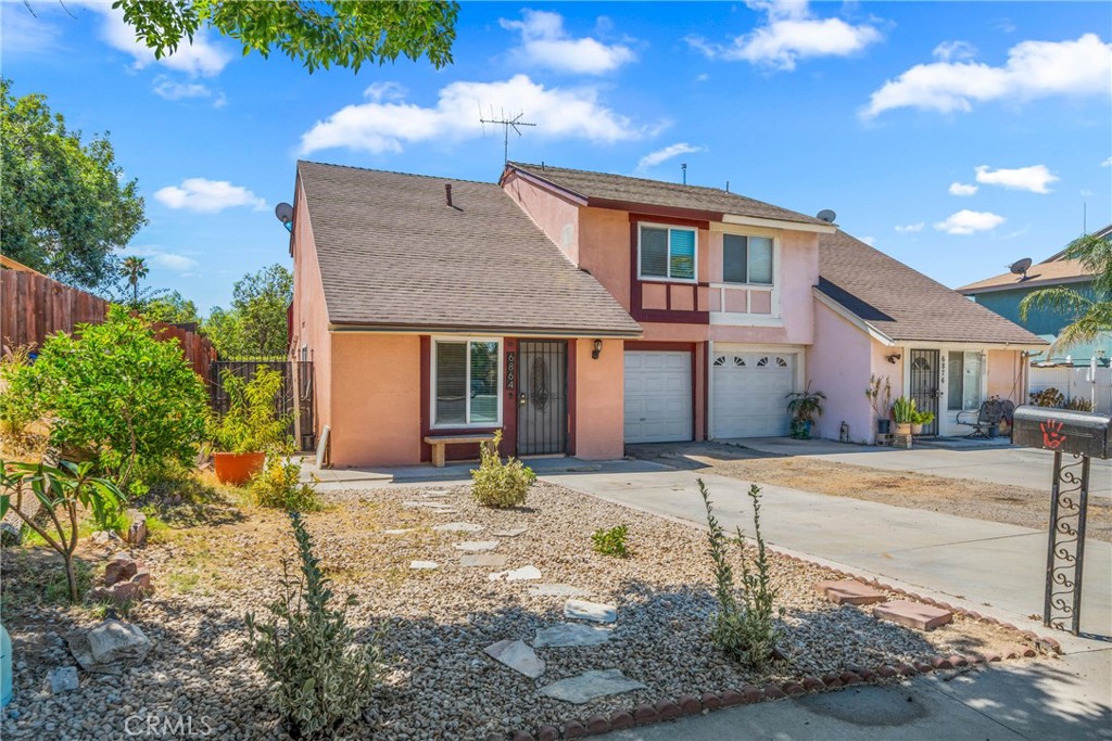 Lovely home conveniently located across the beautiful area of Jurupa Hills. This property features 3 spacious bedrooms and 2 baths. The living room has a welcoming open space with sleek high ceilings and lots of natural light. Fully remodeled kitchen includes quartz countertops, upgraded cabinetry, and interior paint. New windows & New Central A/C for those hot summer days. Good size patio, perfect for special gatherings with Family and Friends. This wonderful home combines comfort with savings. Very close to parks, dog areas, walking trails, shopping centers and main streets. Another plus is there's no HOA! Great opportunity for all types of Buyers searching for an affordable home in a fabulous growing location!