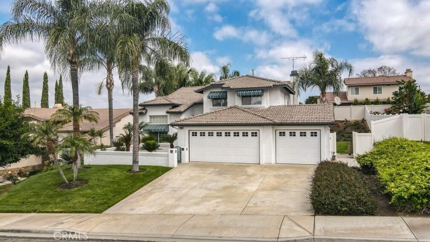 Welcome to your new home. Beautiful super clean property, Mrs. Clean lived here. Minutes away from Loma Linda University medical center and the VA Hospital. Four bedroom's plus office/loft and three full baths with one bedroom  on main level and bathroom has been nicely updated. This home is truly a entertainers delight or for that growing family. Beautiful enclosed front courtyard with very nice mature landscaping and outdoor window awnings.  Formal living and dining room with vaulted ceilings and lots of windows with natural lighting. Very nice oversized master suite with newer updated white cabinets and dual sinks with nice quartz counter top with oversized tub and a separate shower. This house has ceiling fans and plantation shutters throughout. The kitchen has very nice GE slate color appliances with a breakfast bar to enjoy a quick breakfast and a view of the peaceful backyard with patio cover for entertaining and low maintenance vinyl fencing. Indoor laundry room with soaking sink and a three car garage. Come and see for yourself just how immaculate this property is.