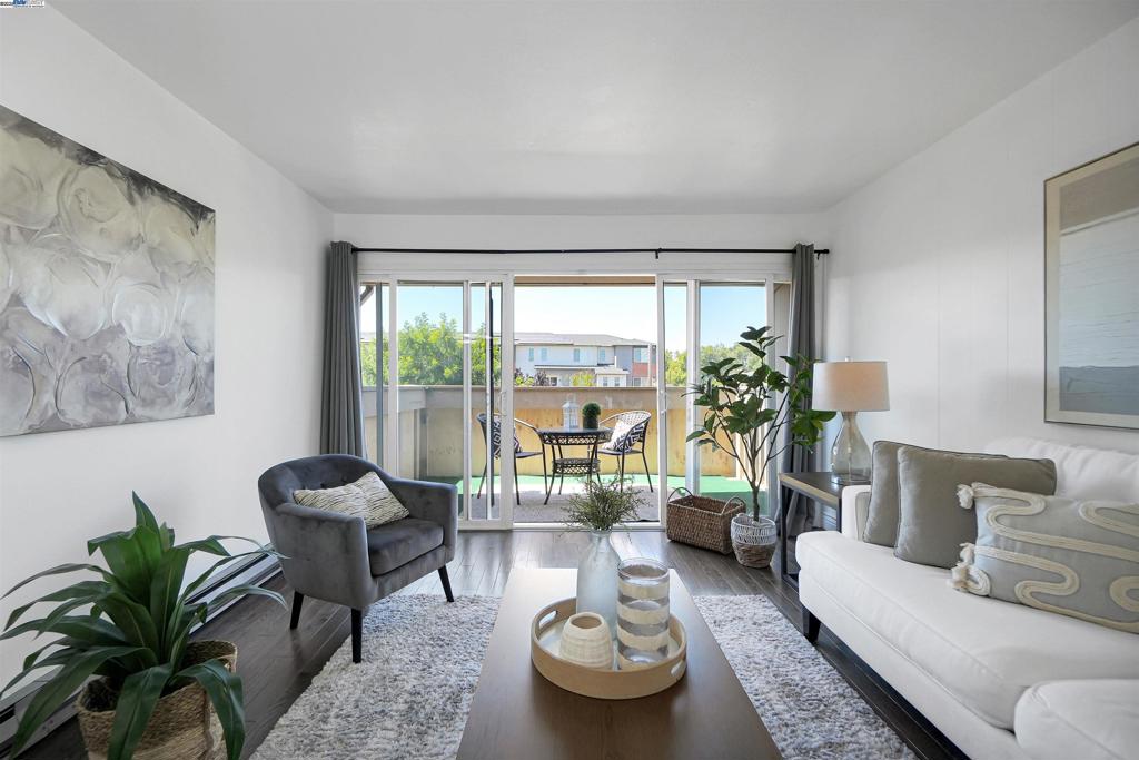 Perfect Starter Home or Investment Opportunity! Whether you're a first-time buyer or savvy investor, this updated 2-bed, 1.5-bath condo checks all the boxes. Fresh paint, new flooring, and modern upgrades in the kitchen and baths make this home truly move-in ready. Natural light pours in, and you’ll love the peaceful canyon views from both balconies. Located in the Heart of the Bay, this well-kept community features an in-ground pool, gym, sauna, and rec room—great for residents and attractive for future tenants. Low-maintenance, turnkey, and in a commuter-friendly location, this is a smart buy for anyone looking to build equity or generate steady rental income. Don’t miss out!