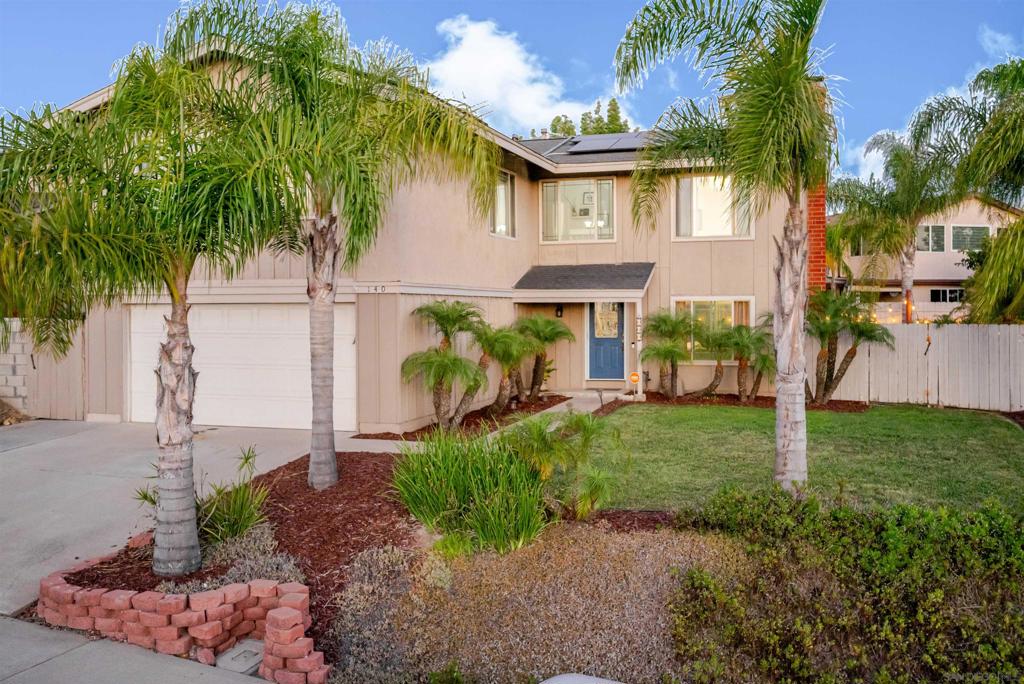 Discover this beautiful home tucked away on a quiet cul-de-sac, just steps from a park and playground. Inside, you’ll find 2 spacious master suites with walk-in closets, a bright open layout, and modern upgrades throughout. Step outside to your own private retreat, a large solar-heated pool, energy-saving solar panels for electricity, and patio area perfect for gatherings, summer barbecues, or simply relaxing in the sun. Upstairs, enjoy peek a boo views the bay, ocean, and city lights while the cool coastal breezes flow through the home. This property features a VA assumable loan, potentially available to another eligible VA or FHA buyer, with a current interest rate of 2.75% Discover this beautiful home tucked away on a quiet cul-de-sac, just steps from a park and playground. Inside, you’ll find 2 spacious master suites with walk-in closets, a bright open layout, and modern upgrades throughout. Step outside to your own private retreat, a large solar-heated pool, energy-saving solar panels for electricity, and patio area perfect for gatherings, summer barbecues, or simply relaxing in the sun. Upstairs, enjoy peek a boo views the bay, ocean, and city lights while the cool coastal breezes flow through the home.