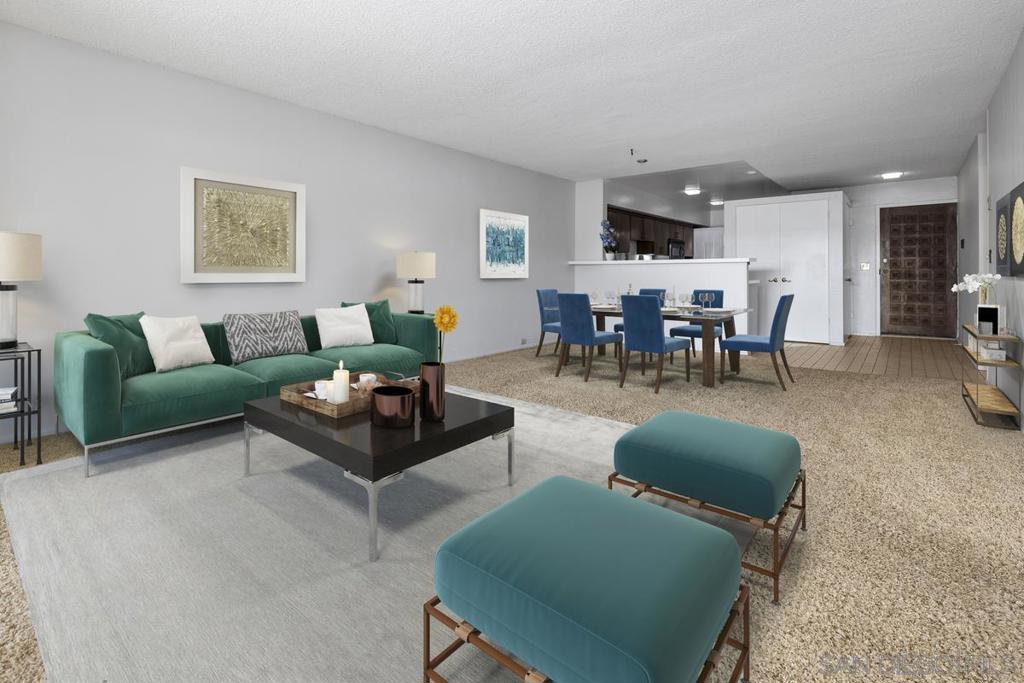 SELLER FOUND A REPLACEMENT PROPERTY AND IS VERY MOTIVATED SO BRING US ANY OFFERS TO CONSIDER!!! PRIME LA JOLLA LOCATION & WALKING DISTANCE TO LA JOLLA SHORES! This Spacious 2 Bedroom & 2 Baths Unit is Ready for Your Own Remodeling Designs and Personal Touches. This Ideal Floor Plan Offers Ultimate Privacy with Two Separate Bedroom Suites. The Open Concept Living Space Seamlessly Connects the Kitchen, Dining, and Living Areas, featuring a Sliding Door that Leads to a Large Balcony. Primary Bedroom Boasts a Walk-In Closet, Private Bath, and Access to The Balcony. Both Bedrooms Have Their Own Bathroom with One Offering Dual Access for Guests. In-Unit LG Fully Sized Stackable Washer/Dryer, Newer Stove, Dishwasher & Microwave and has a pantry and Tons of Natural lighting throughout! Assigned Parking Space #88 and Storage Unit B-27. BEACH LIVING AT IT’S BEST! This Location Offers Close Proximity to Downtown La Jolla Including High-End Restaurants Such as The Marine Room, George’s at the Cove, Eddie V’s, Nine-Ten, and Duke’s surrounded by Tons of Retail Shops! World-Renowned Torrey Pines Golf Course. Nearby Private Schools, UC San Diego, Scripps Institution of Oceanography, UCSD, Scripps Memorial Hospital and Rady Children’s Hospitals and Easy Freeway access! (Home is Virtually staged)