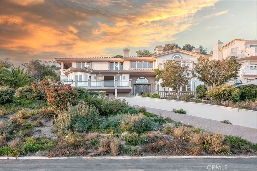 Available for long-term lease, this stunning 5-bedroom, 5-bathroom home offers breathtaking panoramic views of the Pacific Ocean, Catalina Island, and Trump National Golf Course. Located in a quiet Rancho Palos Verdes cul-de-sac, the home features a spacious and elegant layout with high-end finishes throughout. Recent updates include fresh interior and exterior paint, luxury vinyl plank flooring, updated fixtures, and custom design touches that add warmth and character.



The main level offers a grand formal living room, a dedicated office or bonus room, an open-concept family room with built-in stereo speakers, a formal dining room, and a beautifully appointed kitchen with stainless steel appliances and a walk-in pantry. One bedroom and a powder room are located on the main floor, ideal for guests or extended family.



Upstairs, the primary suite includes a cozy fireplace, private balcony with unobstructed ocean views, a spa-like bathroom with oversized shower and skylight, and a generous walk-in closet. Three additional bedrooms and two bathrooms complete the upper level.



Enjoy incredible sunsets and coastal breezes from the balcony, host gatherings in the large side yard, or relax in the private backyard with a basketball court and no rear neighbors. Located within the award-winning Palos Verdes Peninsula Unified School District, and just minutes from parks, trails, shopping, and freeway access, this is coastal living at its finest, ready for you to call home.