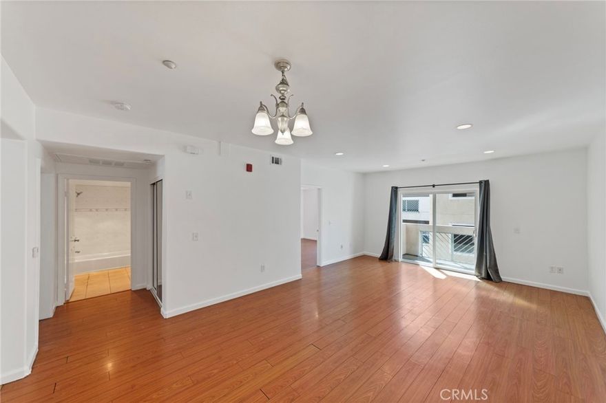 Welcome to this  north - south facing single-story 2-bed, 2-bath condo in one of the most desirable senior 55+ communities in Monterey Park. This top floor unit has been freshly painted throughout and includes an open layout with abundant natural light, dual pane windows, recessed lighting throughout, in unit washer dryer, central AC, new garbage disposal, and a balcony. Master bedroom has a full bathroom and  walk-in closet. This well maintained complex includes multiple elevators and ramps, secure gated entrance, gated underground parking, open parking for guests, and community activity rooms for social events. Located within one block of the library, police and fire station, city services, public transit, Barnes Park, and a short walk/drive to many supermarkets, restaurants, shops, freeways and more. This home offers the perfect combination of safety, comfort and convenience. Senior community needs a minimum of one person living there to be aged 55+. Stove/oven, range hood, dishwasher, washer, dryer all included. **Upon entry to the building, turn right, take the ramp down and walk to the elevator. Take the elevator to the third floor. Turn left and walk to unit 79.**