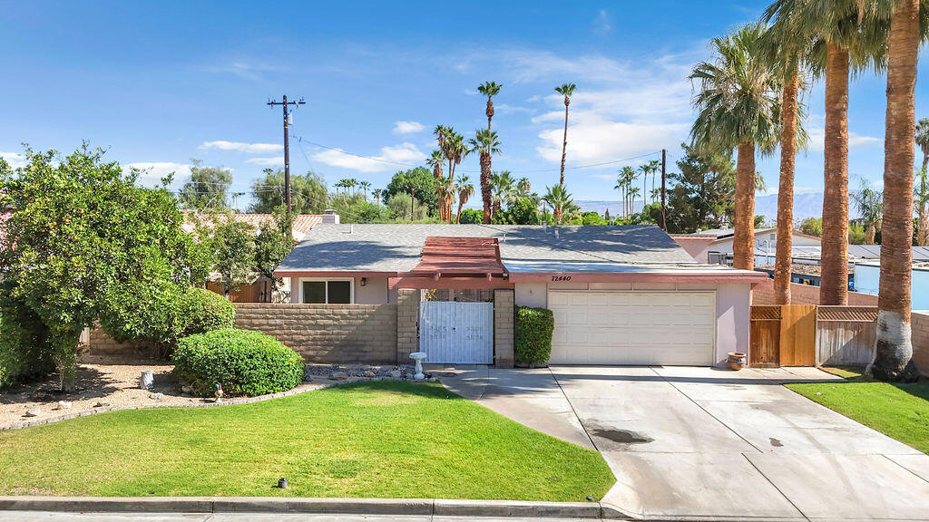 Centrally located in the heart of Palm Desert. This 3 Bedroom 3 Bath home offers a fantastic opportunity for investors or Buyers looking to customize their dream property. Just minutes from College of the Desert, shopping, dining and highway 111, the location is unbeatable.The home features a private pool, generous living spaces, and tons of potential.