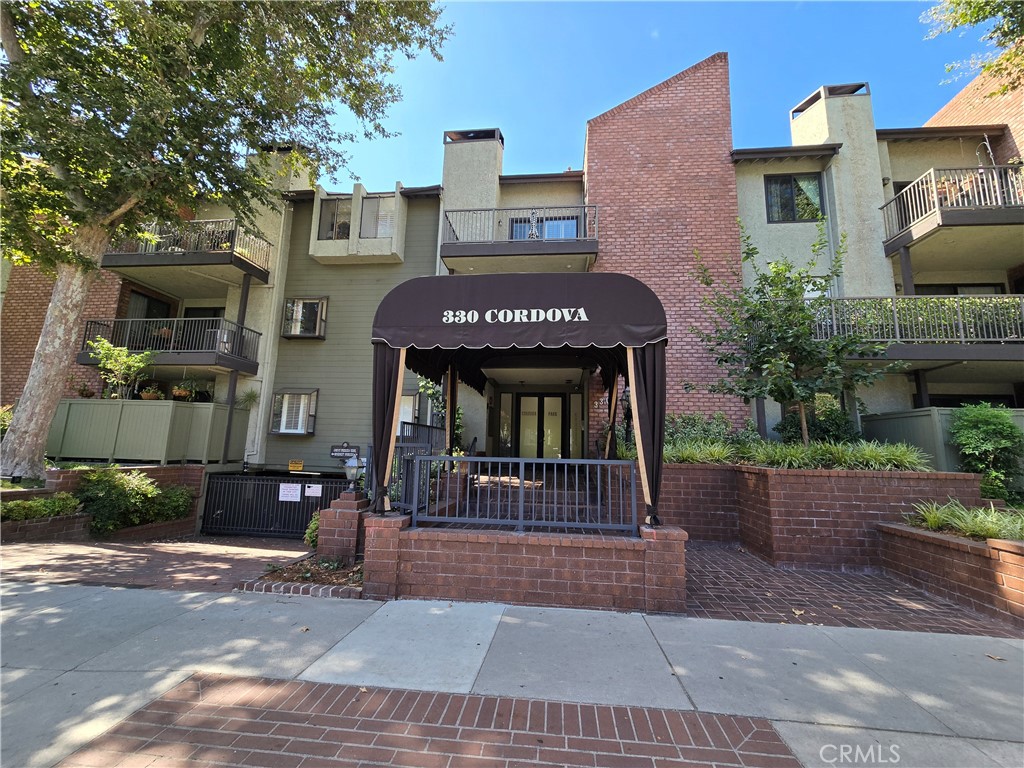 Updated 2-bedroom corner unit with loft (office/3rd bedroom/playroom) and 2.5 baths, in desirable Cordova Park Villas. The main floor is the kitchen, living room, family room, and dining room. There's a Fireplace in the Living Room, and this room shares access to a Balcony with the Dining Room. The kitchen is in excellent condition with high-end appliances. Both bedrooms are downstairs, and have Sliding Glass Doors, each leading to its Balcony. The Primary has a Fireplace, two wardrobes, and a Walk-In Closet! The Primary Bath is gorgeous, featuring a Vanity Area, Double Sinks, a Bathtub, and a Stall Shower. The Third Floor Loft has been used as an Office with a Desk and a wall of Shelving. One more Sliding Glass Door to a good-sized Patio. For additional convenience, the building features elevators and Guest parking. HOA includes water, trash, hot water, gardening, pool, custodial services, and a Clubhouse, which features a Pool/Spa, billiards, a kitchen, a dining area with/ movie screen, an exercise gym, and a sauna. Partial furnished, includes washer, dryer, refrigerator, office furniture in loft, two recliner chairs, dining table/4 chairs, one bed, nightstand, one dresser, patio furniture. This Beautifully maintained residence combines comfort with urban convenience, making it an ideal home for those seeking both tranquility and accessibility. Designed with attention to detail, the condo is perfect for entertaining or relaxing after a busy day.