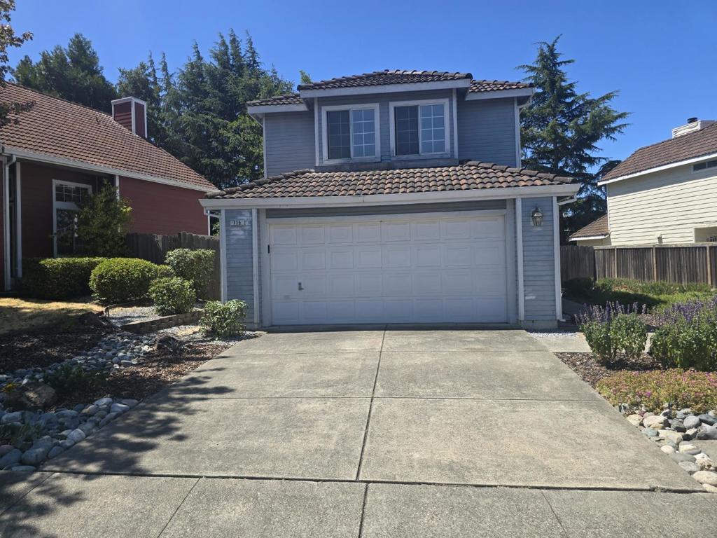 Welcome to this inviting home located in the charming city of Vallejo. This property features 3 bedrooms and master bedroom has a walk-in closet. The kitchen is well-equipped with an island, perfect for meal preparation and casual dining, while the dining area is conveniently situated in the living room for easy entertaining. The home boasts a combination of carpet, hardwood, and tile flooring, adding both comfort and style to your living spaces. Central AC and forced air heating ensure year-round comfort, and the additional amenities, such as the walk-in closet, further enhance the home's appeal. Enjoy a cozy evening by the fireplace in the living room or take care of laundry effortlessly with facilities located in the garage, which also includes washer and dryer units. This home lies within the Vallejo City Unified School District. With 2 garage spaces, plenty of parking and storage options are available.