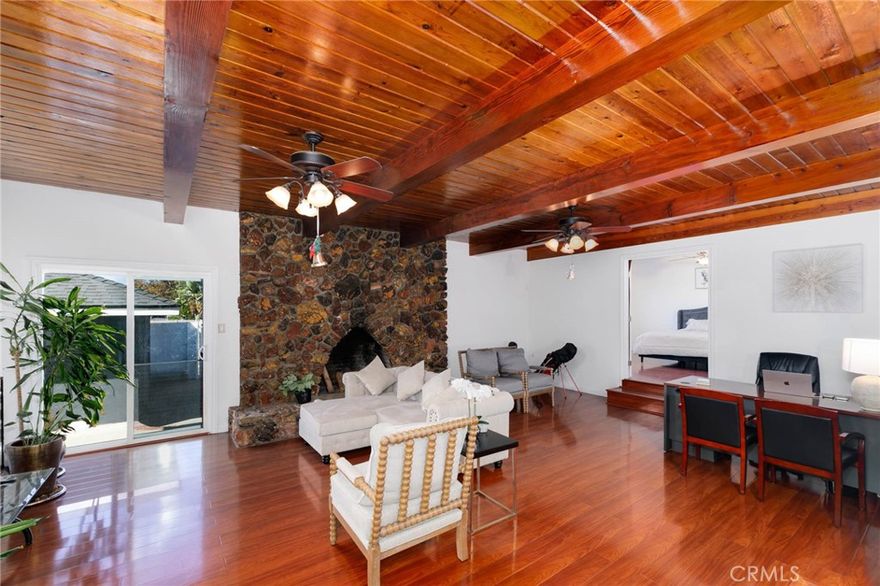 Recently Renovated — Ready to Move In! Welcome to this beautiful home, newly updated inside and out! Recent upgrades include: NEW roof replaced, Fresh NEW paint throughout the entire interior and exterior — clean, bright, and modern. Step into a warm and open floor plan filled with natural light. The spacious family room has eye-catching wood beams for extra strength and a charming oversized fireplace with unique volcanic rock — perfect for family, friends to gather together for entertainment activities. Enjoy the bright double-pane windows that bring the outdoors in, matching the easy, indoor-outdoor West Coast lifestyle. The gourmet  kitchen has everything you need: Granite countertops,built in Double ovens,New dishwasher,Quality wood cabinets,Stylish tile floors that flow into a handy laundry and pantry area.This home offers 4 bedrooms, a comfortable living room, a big family room, and a formal dining area — all freshly painted and move-in ready. The updated bathrooms feel like a spa: One has a sleek shower with granite counters and custom wood cabinets, The other has a relaxing soaking tub and a modern vanity with quartz counters and clean white shaker cabinets. Enjoy the private backyard with a solid concrete patio — ready for your dream Sunroom or Gazebo. A secure steel gate and a side yard give you space to grow your own plants, fruits, and veggies. ADU potential subject to the city of west covina approval! Perfect for extra family or rental income. Great location: Easy access to highways 10, close to shopping plaza, Tesla, Mercedes-Benz, and more. This newly renovated home has it all — fresh, stylish, and ready for you. Don’t miss out! Call today for a private tour.