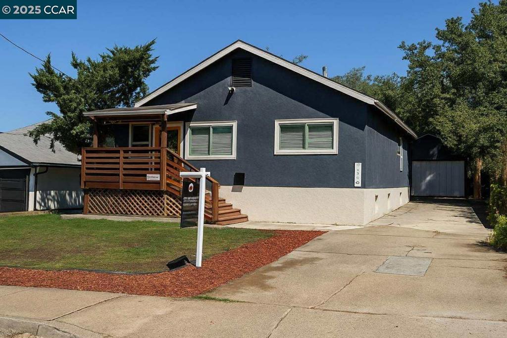 Welcome to this beautifully updated property offering not one, but two fully remodeled living spaces! The main house features 3 spacious bedrooms and 1.5 bathrooms, showcasing modern finishes throughout. Enjoy an open layout with stylish upgrades, new flooring, fresh paint, and sleek details that make this home move-in ready. The second unit provides even more flexibility, offering 2 bedrooms and 1 full bathroom, also completely remodeled with the same attention to detail—perfect for extended family, guests, or rental income. Outside, the property shines with a huge RV parking area, a detached garage, and a decent-sized backyard, ideal for entertaining, gardening, or relaxing in your own private space. This is a rare opportunity to own a remodeled multi-unit property with modern comfort and plenty of parking/storage space—truly a must-see!