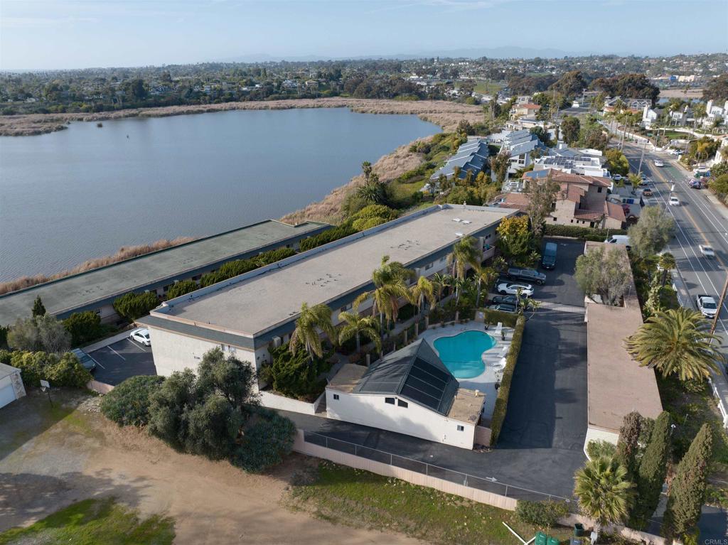 Amazing view Condo Walking Distance From The Village. 30 Day Minimum Rental. Del Mar Race Season $7,000 for 6 weeks. Panoramic Lagoon and Ocean View.