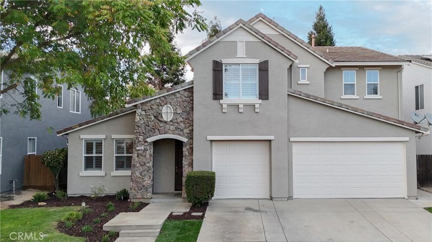 Welcome to Your Stunning Dream Home in North Merced with NEW LUXURY VINYL FLOORING throughout! Step into nearly 3,000 sq. ft. of thoughtfully designed living space in this two-story residence — where style, comfort, and flexibility meet. Featuring 4 spacious bedrooms, 3 full bathrooms, a 3-car garage, and loft. This home is perfect for growing families, multigenerational living, or anyone who values space and functionality. As you enter, you're greeted by vaulted ceilings that enhance the light-filled home with the lovely foyer and open layout. The flexible floor plan offers both formal and casual living spaces, including a formal living/dining combo and a cozy family room with a fireplace — all ideal for entertaining or quiet evenings at home. At the heart of the home, you'll find a gorgeous kitchen complete with a large center ISLAND with breakfast bar, GRANITE, walk-in PANTRY, and ample cabinetry. Whether you're hosting friends or enjoying a family meal, this kitchen is as functional as it is stylish. The FIRST FLOOR BEDROOM & FULL BATH provide the perfect setup for guests or in-laws, while the indoor laundry room offers plenty of counter space and storage. Upstairs, the expansive primary suite feels like a private retreat, featuring double vanities, a SOAKING TUB, water closet and ample walk-in closet space. The oversized LOFT - could be a home office, media room, or convert it into a 5th bedroom if needed. New GRANITE countertops, sinks and showers in bathrooms. Fresh interior paint including cabinetry throughout, some plantation shutters, central heating & air, durable tile roof and more. Step outside and imagine the possibilities—your backyard features mature trees and a custom patio, ready to be transformed into your personal outdoor oasis. All this in a prime North Merced location — just minutes from Merced College, UC Merced, parks, medical facilities, shopping, dining, and even water sports. This home offers modern living with timeless appeal — space, style, and convenience all in one incredible package. Don't miss your chance to make it yours.  Schedule your private tour today and fall in love with your next home!



















--