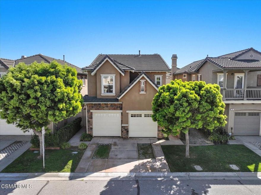 Welcome to life in the desirable gated Westwind community of Oxnard. This refreshed three bedroom, three bath free standing condominium with a versatile bonus loft offers the perfect blend of comfort and convenience, just moments from beaches, shopping, dining, parks, and more. The community sits right across the street from Southwinds Park, giving you easy access to open green space, play areas, and everyday outdoor fun. Step inside to a spacious open concept living area that flows into a fully equipped kitchen with brand new appliances. The quaint backyard and attached two car garage add everyday ease. Upstairs you will find the primary suite and two generous secondary bedrooms, and a bright and flexible loft ideal for a home office. All with brand new carpet throughout.The primary bedroom is a true retreat. Sunlight fills the room and there is ample space for a sitting area or Peloton corner. A large walk-in closet provides excellent storage and organization. The beautifully appointed en suite bathroom features a dual sink vanity, separate soaking tub, and a step in shower, creating a private, spa like escape at the end of the day.With a low HOA, thoughtful updates, and modern finishes, this move in ready home is an incredible opportunity to enjoy all that Oxnard Living has to offer.