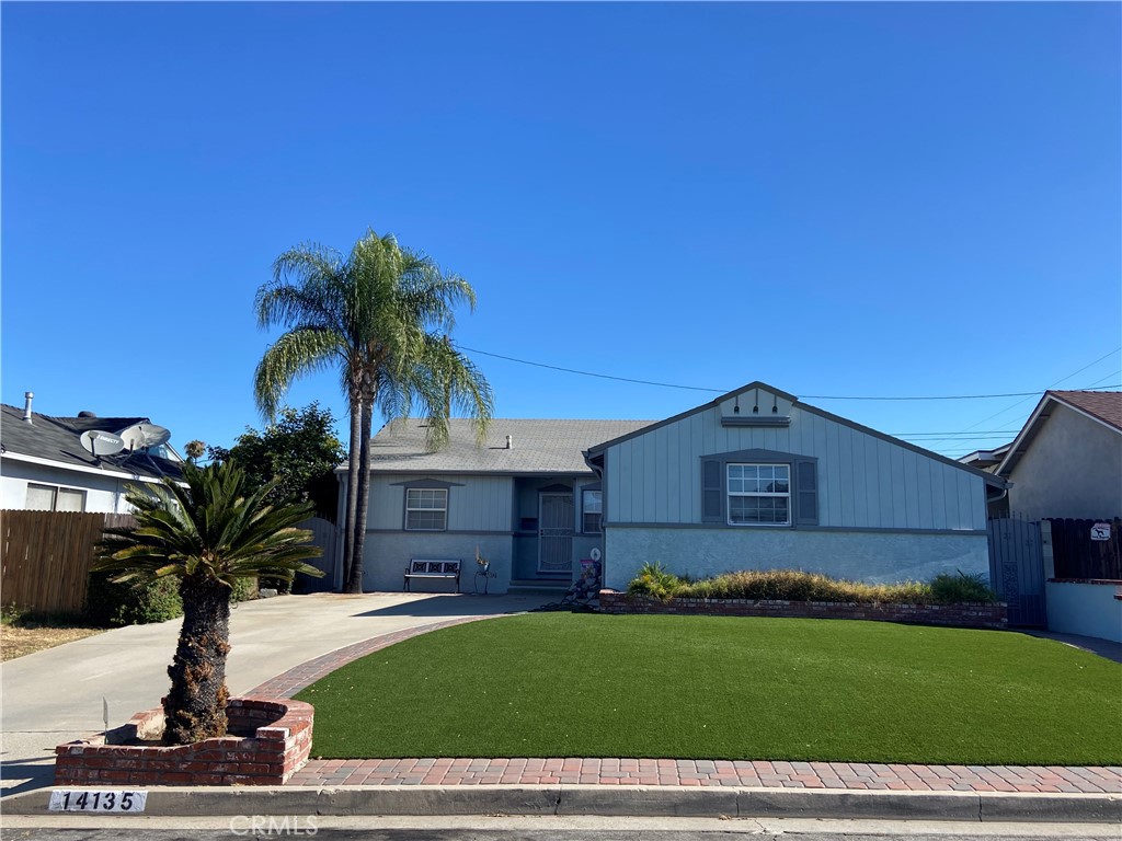 Welcome to 14135 Chere Drive, a charming 3-bedroom, 2-bathroom home offering 1,211 sq. ft. of living space on a spacious 5,377 sq. ft. In a 12 home cul-de-sac lot in South Whittier. This well-maintained property provides excellent potential for future expansion, gardening, or outdoor entertainment. Located near schools, parks, and shopping, it's a fantastic opportunity for families, first-time buyers, and perfect for entertaining! Schedule a showing today and explore the endless possibilities of this lovely property!