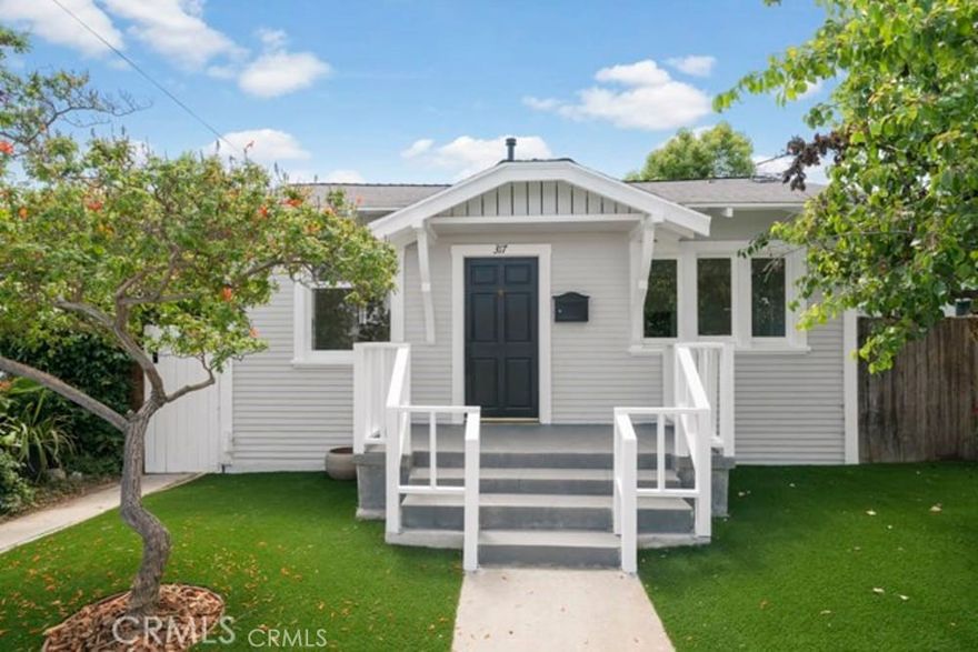 Step inside this charming 2-bedroom, 1-bath coastal retreat that perfectly blends historic character with modern comfort. Recently remodeled throughout, this Craftsman gem features exposed wood beams in the kitchen, a built-in dining nook with bench seating, and original built-in cabinets in the living room that add warmth and charm. Barn doors open to the second bedroom, giving the space a relaxed, beach-cottage feel. Enjoy newer flooring, fresh interior and exterior paint, a beautifully updated kitchen with a Viking oven and new refrigerator, and a refreshed bathroom — plus new central AC for year-round comfort. The low-maintenance yard with turf front and back makes outdoor living effortless. All this just minutes from 2nd Street’s restaurants and boutiques, Alamitos Bay, the beloved Starling Diner, and 4th Street’s vintage shops — with the ocean only a few miles away.

 This adorable home captures the best of Belmont Heights’ coastal charm — where history meets easy beach living. Washer and dryer included.