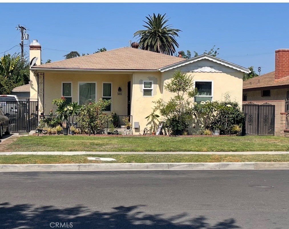 Charming single-family home located in a desirable and quiet El Monte neighborhood. This cozy residence offers 3 bedrooms, 2 bathrooms, and 1,380 sqft of living space on a generous 8,673 sqft lot-providing ample room to build an ADU. Features include central air conditioning and heating, a fireplace, a welcoming front yard, and a spacious patio perfect for outdoor gatherings. Conveniently situated near the 10 Freeway and local bus station for easy commuting.