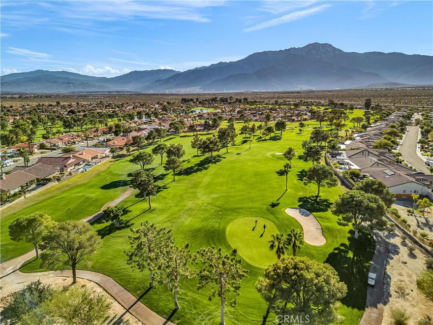 Prime opportunity to build your dream home in the highly desirable Mountain View Century Homes community. This roughly 6,500 sq. ft. lot offers incredible value, stunning mountain views, and previously approved plans; making it the perfect choice for builders, investors, or anyone ready to create a custom desert retreat. Residents enjoy access to a beautifully maintained community featuring a sparkling pool, relaxing hot tub, and private basketball court. The HOA also includes full membership to Mission Lakes Country Club, providing two memberships with unlimited golf, plus access to tennis, pickleball, and vibrant social events. Additional perks include Riviera-style pools, soothing spas, a complete gym and fitness center, and multiple meeting and event spaces ideal for work or gatherings. With unmatched amenities and breathtaking views, this lot delivers exceptional value and endless potential in a fast-growing desert community.