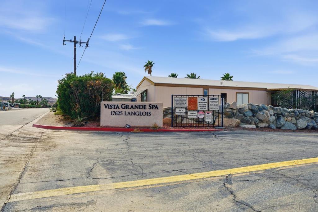 Out Of Area - Manufactured In Park