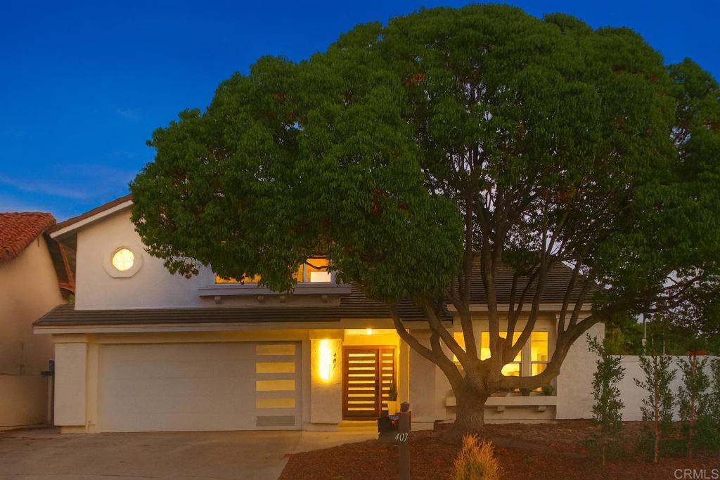 Fall in love with coastal living just 2 miles from Moonlight Beach. Imagine parking your RV or boat right at home, skipping the hassle of renovations, and stepping into a fully modern, move-in ready retreat. With a spacious gated side yard for your toys and gear, this property is truly one of a kind—perfect for adventurers, water sports enthusiasts, or anyone ready to make the most of the Encinitas lifestyle. This stunning 5-bedroom, 3-bathroom residence has been completely reimagined with European modern design and high-end finishes throughout. Natural hardwood flooring, designer lighting, and custom touches create a warm, sophisticated feel. At the heart of the home, the open-concept gourmet kitchen shines with sleek quartz countertops, premium Monogram stainless steel appliances, and custom cabinetry—perfect for both everyday living and effortless entertaining. The flexible layout includes a full bedroom and bath on the main level, ideal for guests, a home office, or multi-generational living. Upstairs, four additional bedrooms await, including a spacious primary suite with a spa-inspired ensuite bath designed for relaxation. Step outside and enjoy access to resort-style amenities: a community pool, spa, and tennis/pickleball courts—all just minutes from shopping, dining, and the laid-back charm of downtown Encinitas. Stylish, spacious, and turn-key, this home delivers the ultimate Southern California lifestyle. Whether you’re dreaming of family adventures, ocean sunsets, or a forever home by the coast, this property has it all.