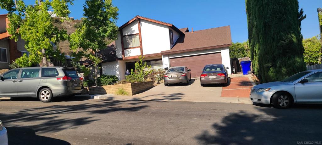 Tierrasanta 4 Br 2.5 Ba home with Great Canyon lot in the best neighborhood! 8,800 Sq ft lot backs to the open area and has lots of privacy. Kitchen has Marble countertops and original wood cabinets. 4 bedrooms on 2nd floor. Some view from Primary Bedroom. Grab this hard to find North East Tierrasanta gem! Close to shopping, restaurants and more. Big yard has room for a pool, ADU or??