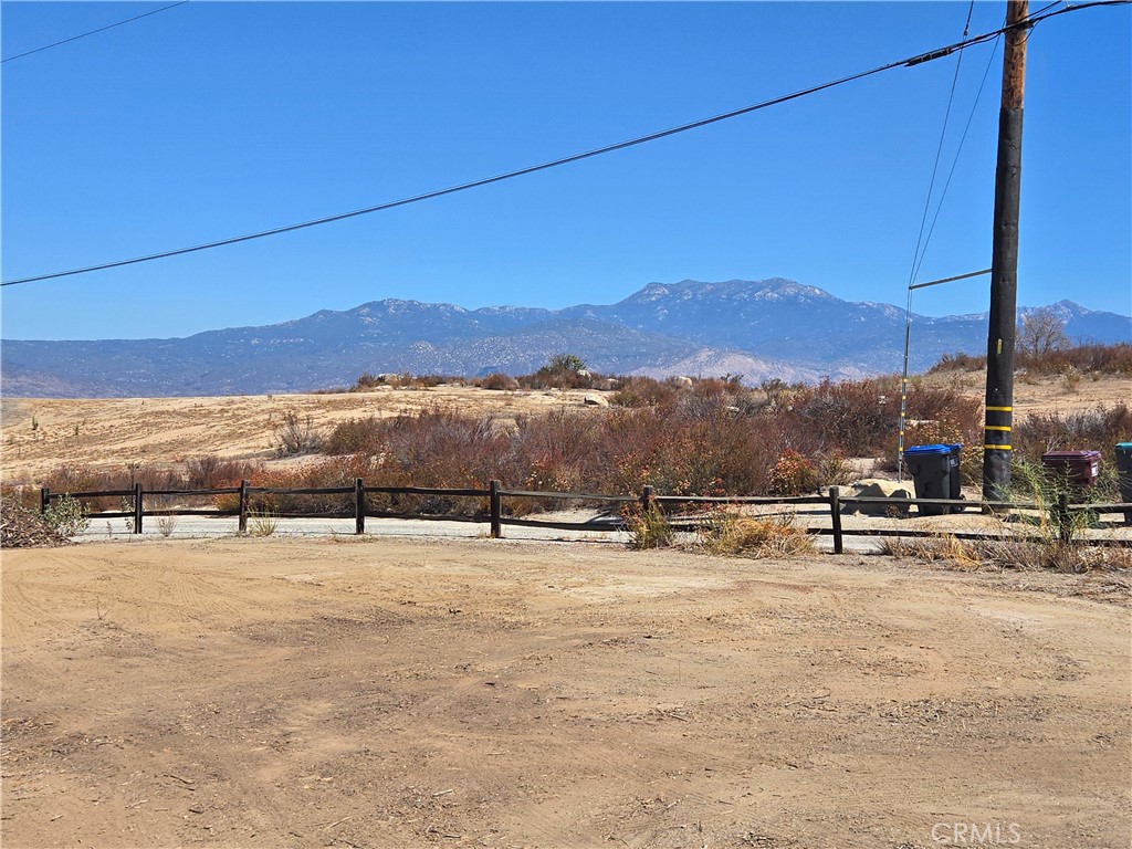 1.55 Acres with pad area in the Hills just above East Hemet. King of this hill view on these parcels. Three APN#s with this sale: Parcels 555-350-029 and 555-350-030 and 555-350-027 included in this listing. Desirable neighborhood of estate homes with great views of the Valley and Mountains. Great location with a rural feel yet just minutes outside the city. Zoning is R-1-1 and elevation is 2166 Feet. No HOA. Adjacent lots available for sale from same owner for anyone wanting a larger parcel in this area.