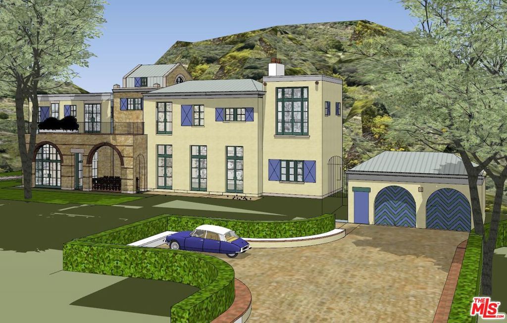 Build the Equestrian Home of Your Dreams on this Private, Gated Street. Enjoy 1.5 acres of Canyon Views Outside of the Coastal Commission Jurisdiction.Secluded Feeling with no Adjacent Homes in View. Recent Geology, Percolation, Fire Department, Fuel Modification, Landscape, Site, Civil Engineering Plans, BiologyReport, LA Co.-approved water and electric access, Septic System design and Architectural Plans/Renderings included in the sale, making this build easier than raw land.New house design incorporates fire resistant construction methods and non-combustible building materials throughout. All openings designed to be shuttered in the event evacuation is required, and for security. Roof design accommodates solar panels. Easy contractor access for new home construction. Owner/Architect willing to work withBuyer to Complete Permit/Drawings. Parkland/Open Space Trails Surround the Magical Land with Panoramic Views, along with a Seasonal Creek. Welcome Home.