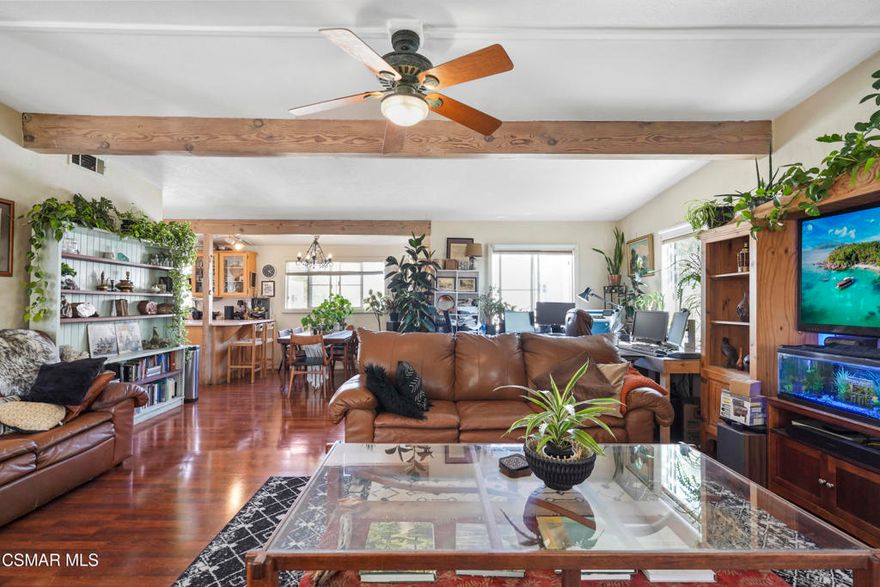Welcome to this beautifully appointed three-bedroom, two-bath condominium in the heart of Santa Barbara. This home offers the perfect blend of comfort, convenience, and style, just minutes from the city's world-famous beaches, fine dining, boutique shopping, and cultural attractions.The open and spacious layout creates a seamless flow between the living, dining, and kitchen areas, making it ideal for both everyday living and entertaining. Large double-pane windows bring in abundant natural light, while the warmth of a new furnace ensures year-round comfort. A dedicated laundry room off the kitchen and an attached one-car garage add ease and functionality.Step outside and enjoy the private backyard, which opens to a serene common area--an inviting space for outdoor gatherings or quiet relaxation.Located in a dog-friendly complex and only a short walk to Milpas Street, the Funk Zone, and just minutes to Montecito, this residence offers easy access to the best of Santa Barbara's lifestyle. Whether you're downsizing, buying your first home, or seeking a weekend retreat, 33 Ocean View Ave #5 is a rare opportunity to own in one of Santa Barbara's most desirable neighborhoods.