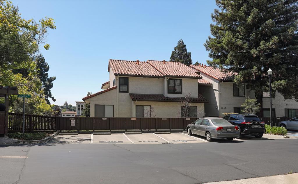 Convenient location, close to everything you need. Spacious two bedroom corner unit with cozy fireplace in a living room. Inside, you'll find a fireplace, in-unit laundry, and a spacious patio. There is detached tandem parking. Close proximity to BART, public transit, and an easy access to Highways 880 and 580, Costco Business Center, Home Depot, and Cardenas Markets. Ample off-street parking, this home is move-in ready.