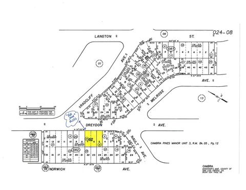 Tiny photo for 1865 Dreydon Avenue, Cambria, CA 93428 (MLS # SC25174055)