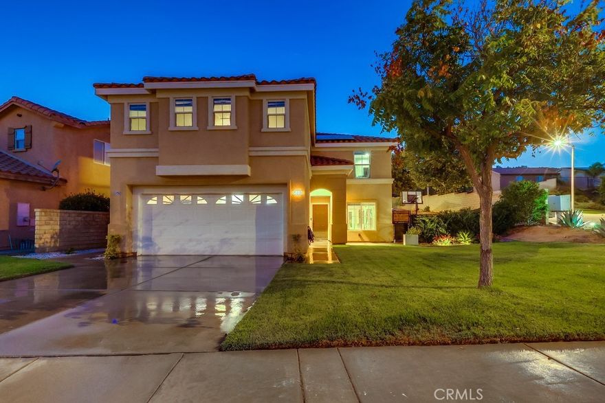 Welcome to the sought-after Cambridge Collection in Hasley Hills! This beautiful home features 3 bedrooms plus a spacious loft with a closet — perfect as a 4th bedroom, den, family room, entertainment area, or versatile bonus space. The open-concept layout includes a light and bright kitchen with a breakfast bar that flows seamlessly into the dining and family rooms, highlighted by elegant bamboo wood flooring. Upstairs, you’ll find Pergo-style wood flooring throughout.

The primary suite offers a relaxing retreat with a separate soaking tub and shower, dual sinks, and a generous walk-in closet. Situated on a desirable corner lot with only one neighboring home, the property also boasts fully paid solar panels for energy efficiency.



Enjoy a private backyard with low-maintenance synthetic grass, a spacious patio, and a custom aluminum pergola—perfect for outdoor entertaining. Conveniently located near schools, parks, shopping, and with easy freeway access. Low HOA fees and no Mello-Roos make this an outstanding opportunity!
