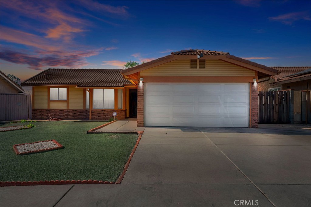Welcome to this well-maintained 2-bedroom, 2-bath home nestled in a beautiful Moreno Valley neighborhood. Though officially listed as a 2-bedroom, this home features an additional bathroom and enclosed patio space currently being used as a third bedroom—offering extra versatility for your living needs. Inside, you'll find a thoughtfully designed layout with spacious living areas, a functional kitchen, and plenty of natural light. Step outside to enjoy the large patio area, perfect for relaxing or entertaining. The property is situated on a well-kept lot with ample parking and room for outdoor activities. Conveniently located near shopping, dining, schools, and parks, this home is perfect for first-time buyers, small families, or those looking to downsize without sacrificing comfort. Don’t miss this opportunity to own a lovely home in one of Moreno Valley’s most desirable areas!